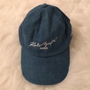 NWOT Karl lagerfeld baseball cap